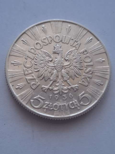 5 zł Józef Piłsudski 1936 r