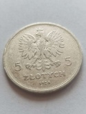 5 zł Nike 1928 r znak