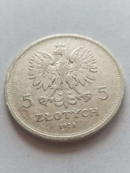 5 zł Nike 1928 r znak