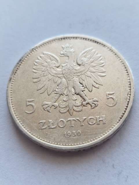 5 zł Sztandar 1930 r