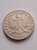 5 zł Żaglowiec 1936 r