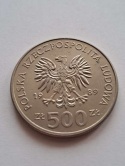 500 zł Władysław II Jagiełło 1989 r
