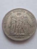 Francja 5 Franków Herkules 1873 r