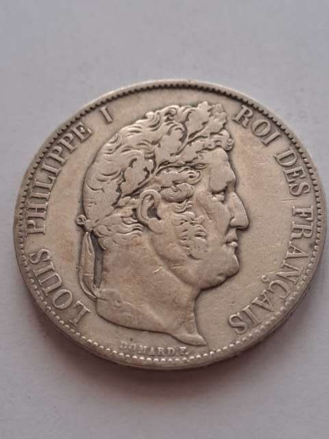 Francja 5 Franków Louis Philippe I 1848 r