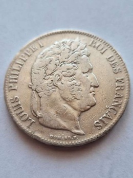 Francja 5 Franków Louis Philippe I 1838 r