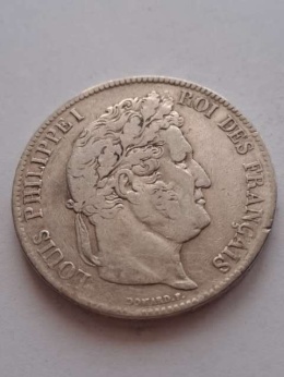 Francja 5 Franków Louis Philippe I 1837 r