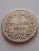 Francja 5 Franków Louis Philippe I 1837 r