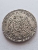 Francja 5 Franków Napoleon III 1869 r
