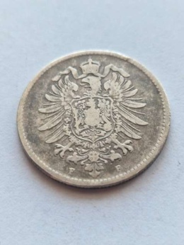 Niemcy 1 Marka Wilhelm I 1874 r F
