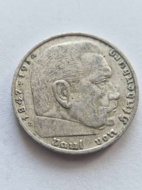 Niemcy 2 Marki Hindenburg 1937 r E