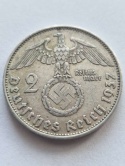 Niemcy 2 Marki Hindenburg 1937 r E