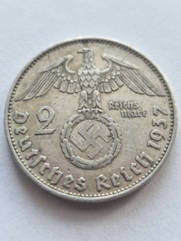 Niemcy 2 Marki Hindenburg 1937 r E
