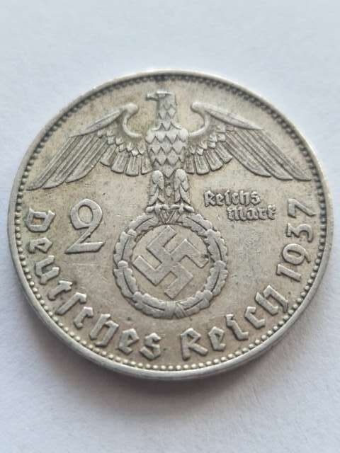 Niemcy 2 Marki Hindenburg 1937 r E