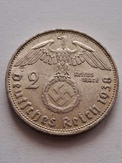 Niemcy 2 Marki Hindenburg 1938 r B