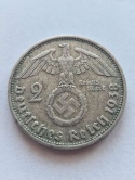 Niemcy 2 Marki Hindenburg 1938 r D