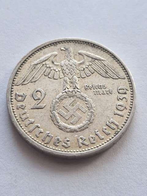 Niemcy 2 Marki Hindenburg 1939 r A