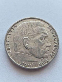 Niemcy 2 Marki Hindenburg 1937 r A
