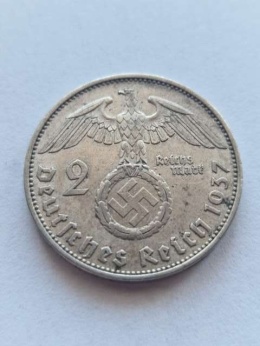 Niemcy 2 Marki Hindenburg 1937 r A