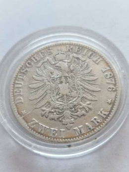 Niemcy 2 Marki Prusy 1876 r C