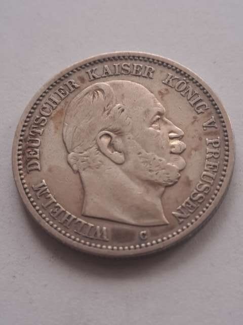 Niemcy 2 Marki Prusy 1876 r C