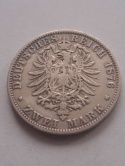 Niemcy 2 Marki Prusy 1876 r C