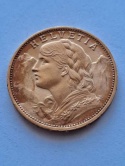 Szwajcaria 20 Franków 1927 r B