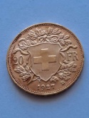 Szwajcaria 20 Franków 1927 r B