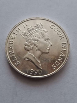 Wyspy Cooka 50 dolarów 1990 r