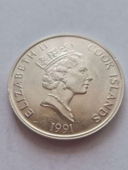 Wyspy Cooka 50 dolarów 1991 r