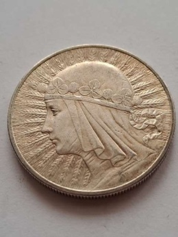 10 zł Głowa Kobiety 1932 r bez znaku