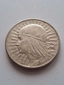 10 zł Głowa Kobiety 1932 r bez znaku