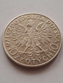 10 zł Głowa Kobiety 1932 r bez znaku