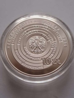 10 zł Centrum Pieniądza NBP 2016 r