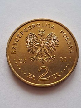 2 zł Zamek w Malborku 2002 r