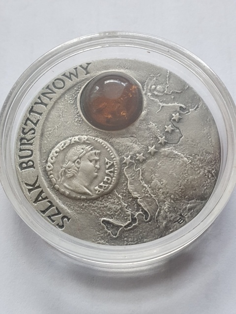 20 zł Szlak Bursztynowy 2001 r