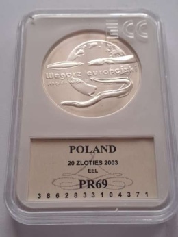 20 zł Węgorz Europejski 2003 r