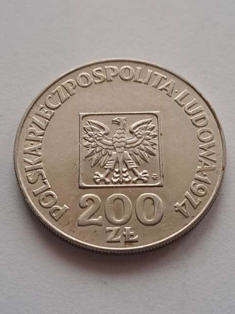 200 zł Mapka 1974 r