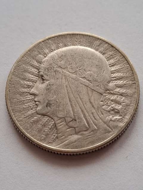 5 zł Głowa Kobiety 1933 r