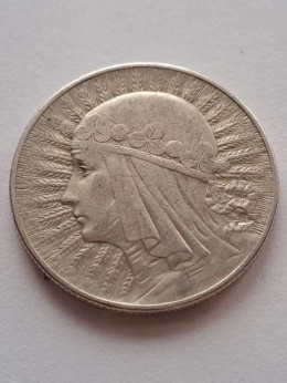 5 zł Głowa Kobiety 1933 r