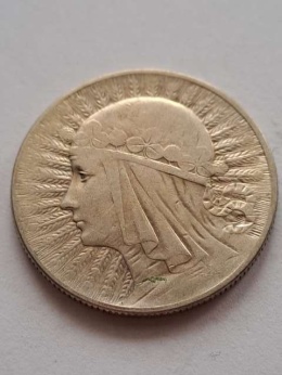 5 zł Głowa Kobiety 1934 r