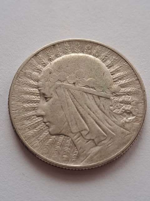 5 zł Głowa Kobiety 1934 r