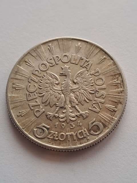 5 zł Józef Piłsudski 1934 r