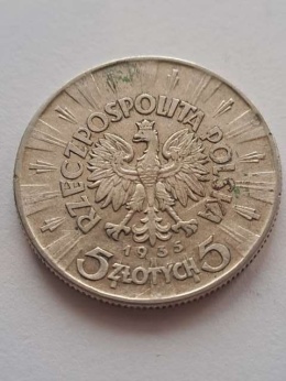 5 zł Józef Piłsudski 1935 r