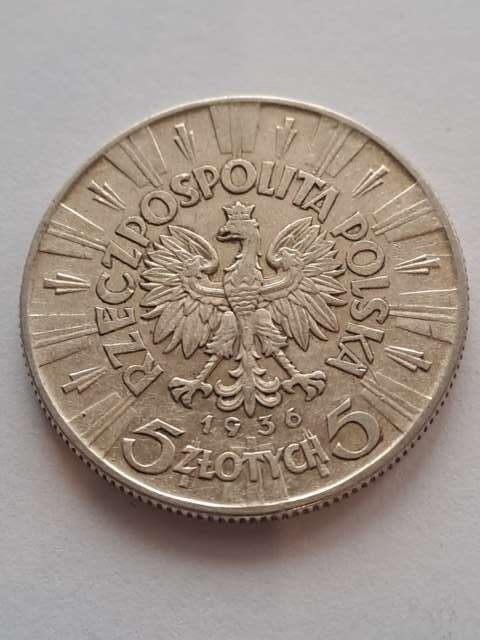 5 zł Józef Piłsudski 1936 r