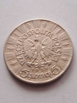 5 zł Józef Piłsudski 1936 r