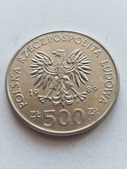 500 zł 50 Rocznica Wojny Obronnej 1989 r