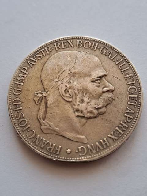 Austria 5 Koron Franciszek Józef I 1900 r