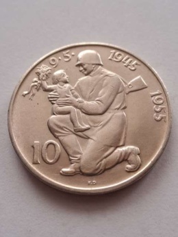 Czechosłowacja 10 Koron 1945-1955 r