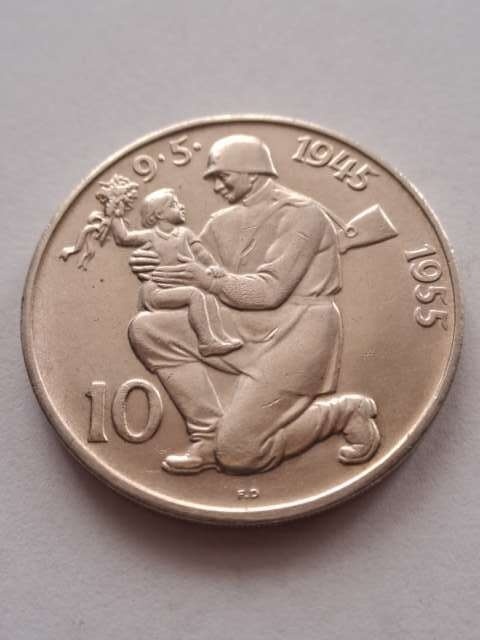 Czechosłowacja 10 Koron 1945-1955 r