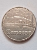 EEstonia 2 Krooni Zamek Toompea 1930 r